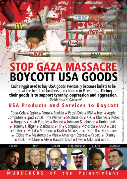 Boycott USA Goods